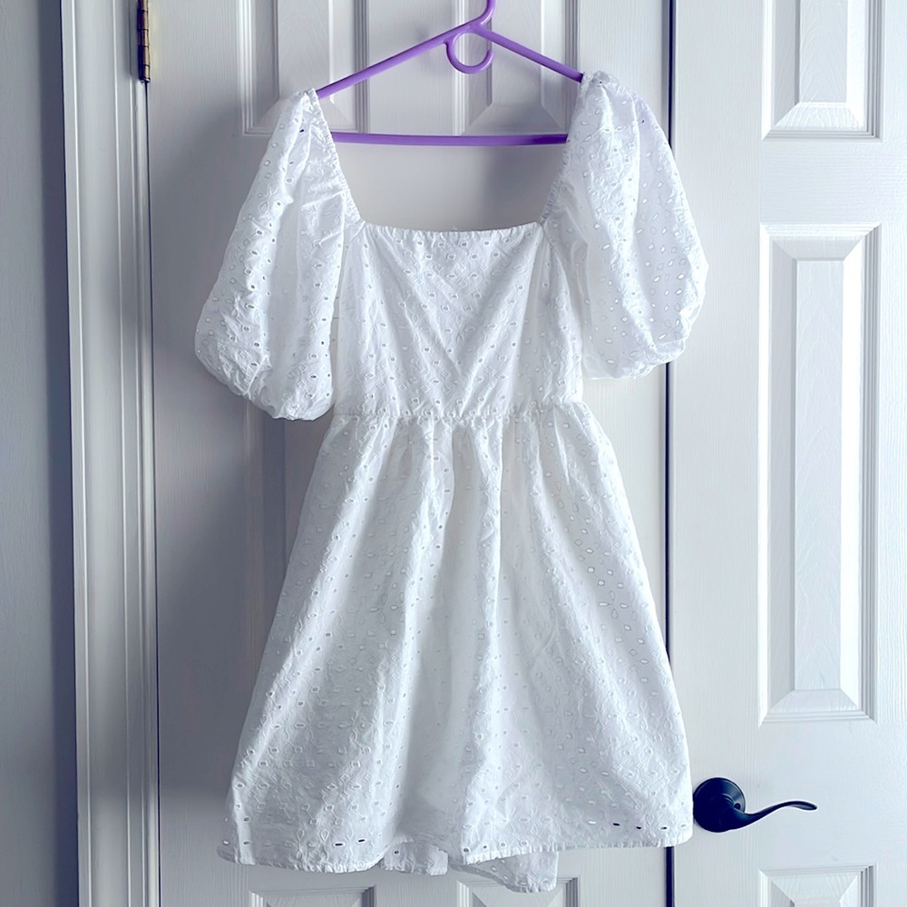 White dress